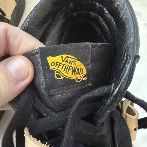 Vans Sk8-hi Platform Vivienne Westwood Anglomania Buckle Shoes Womens 8.5 Black - Picture 12 of 14